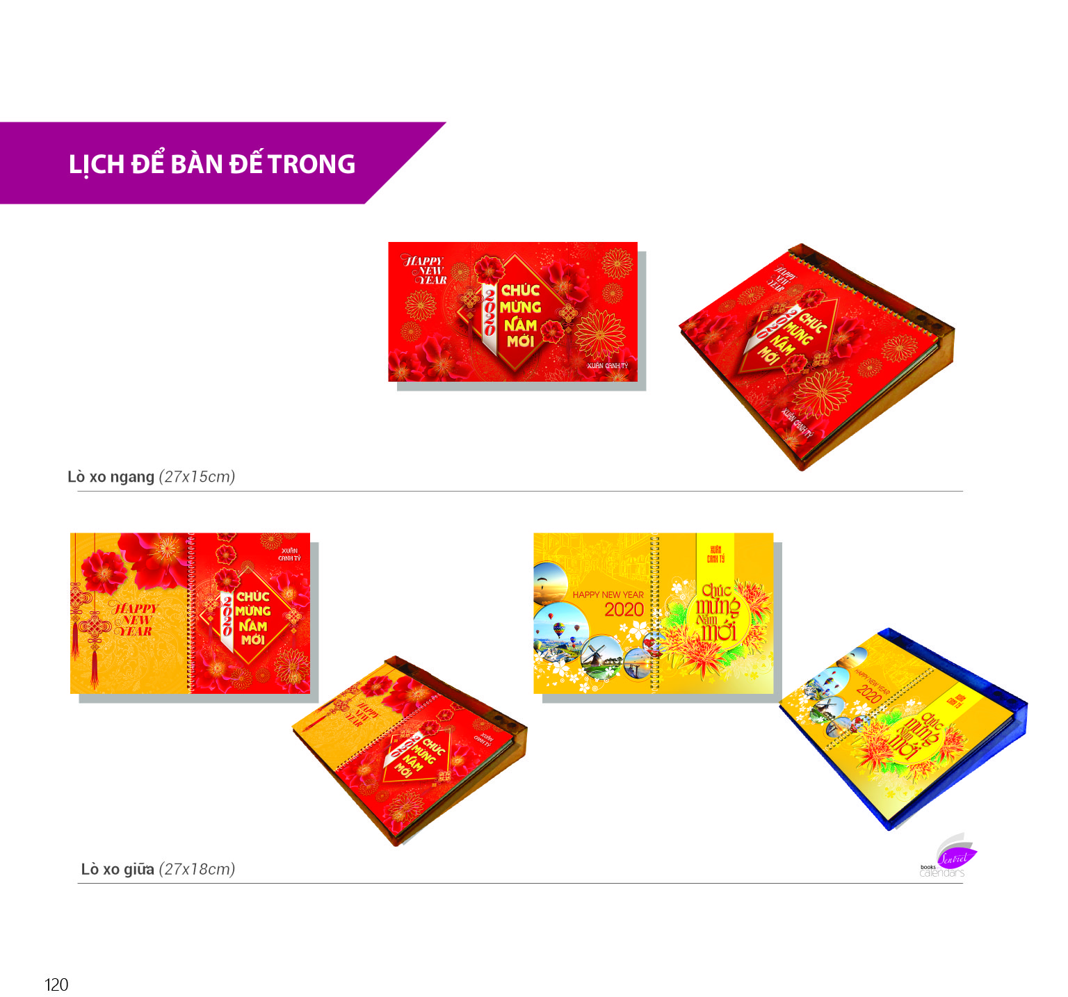 Báo giá in lịch để bàn 2026